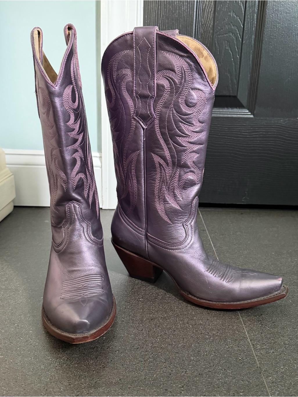 Purple Idyllwind Western Boots Sz 8